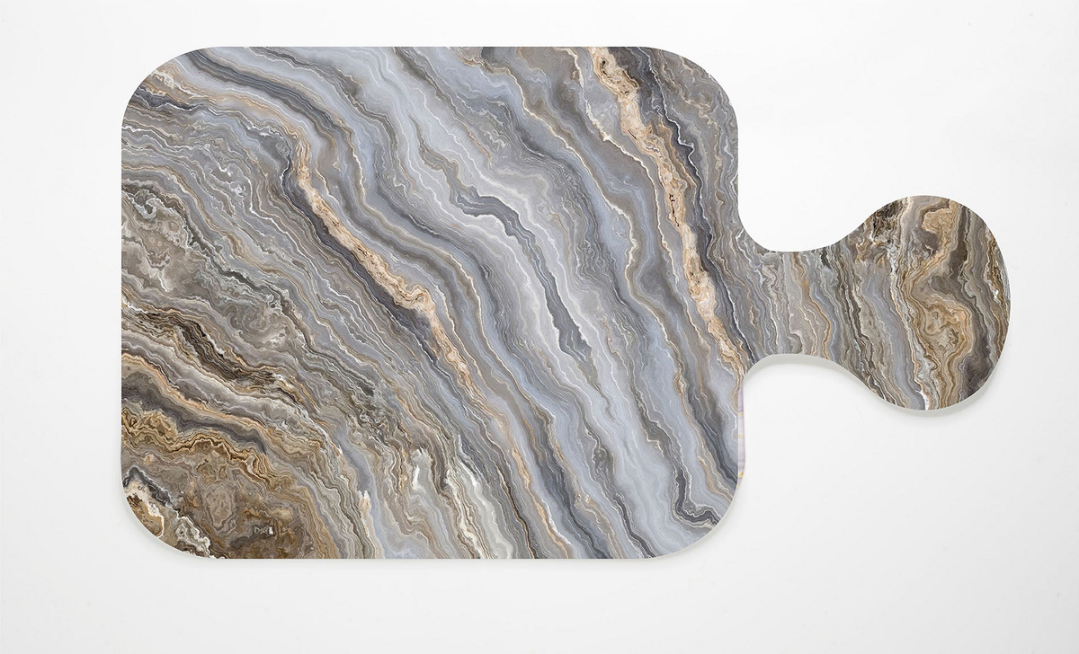 Grey Marble Slice