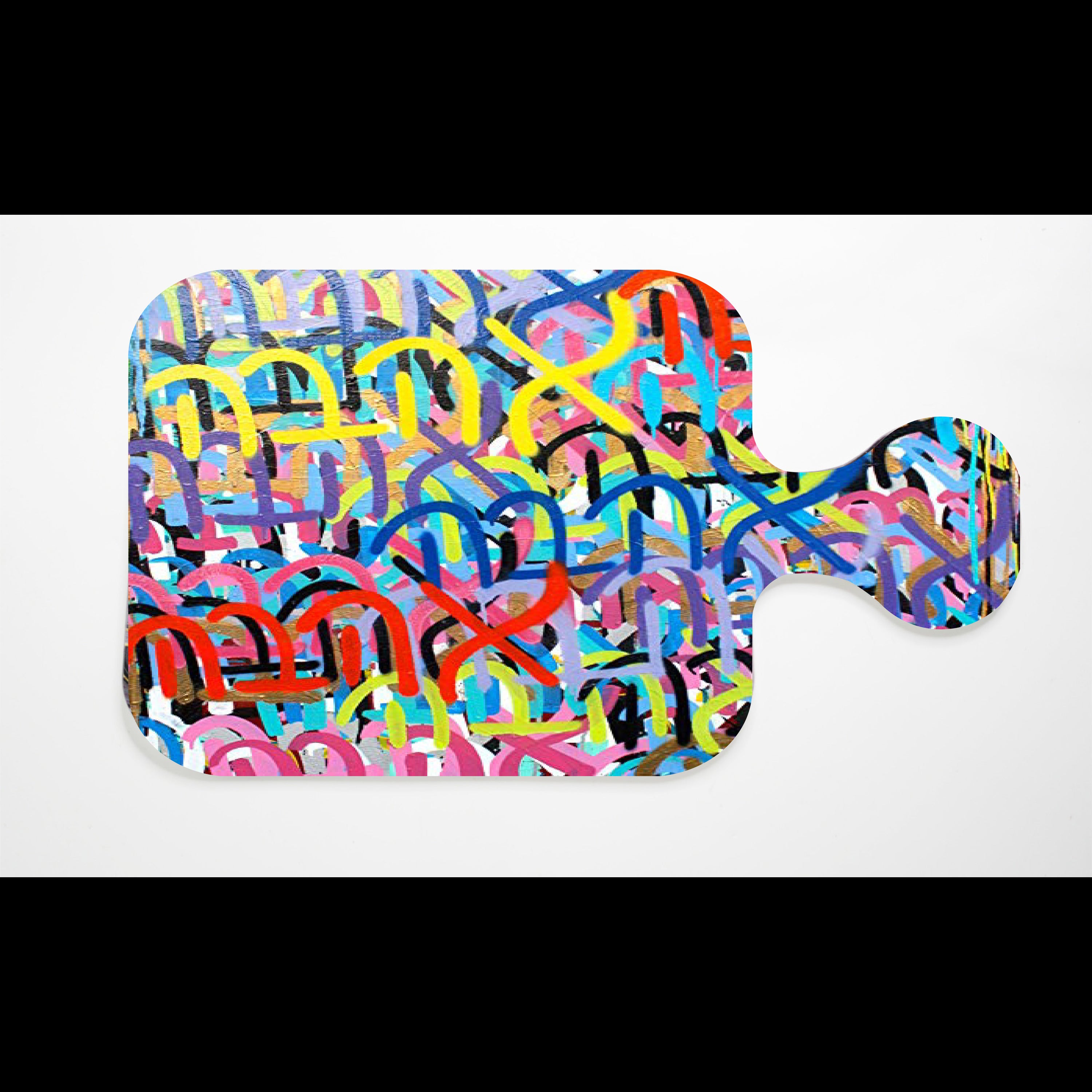 Personalized Acrylic Charcutier Paddle – Judaica Collection