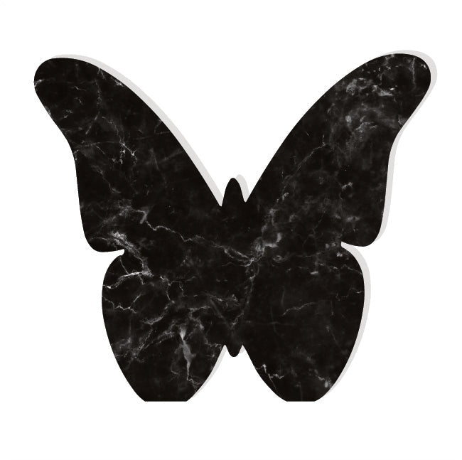 BLACK MARBLE PRINT