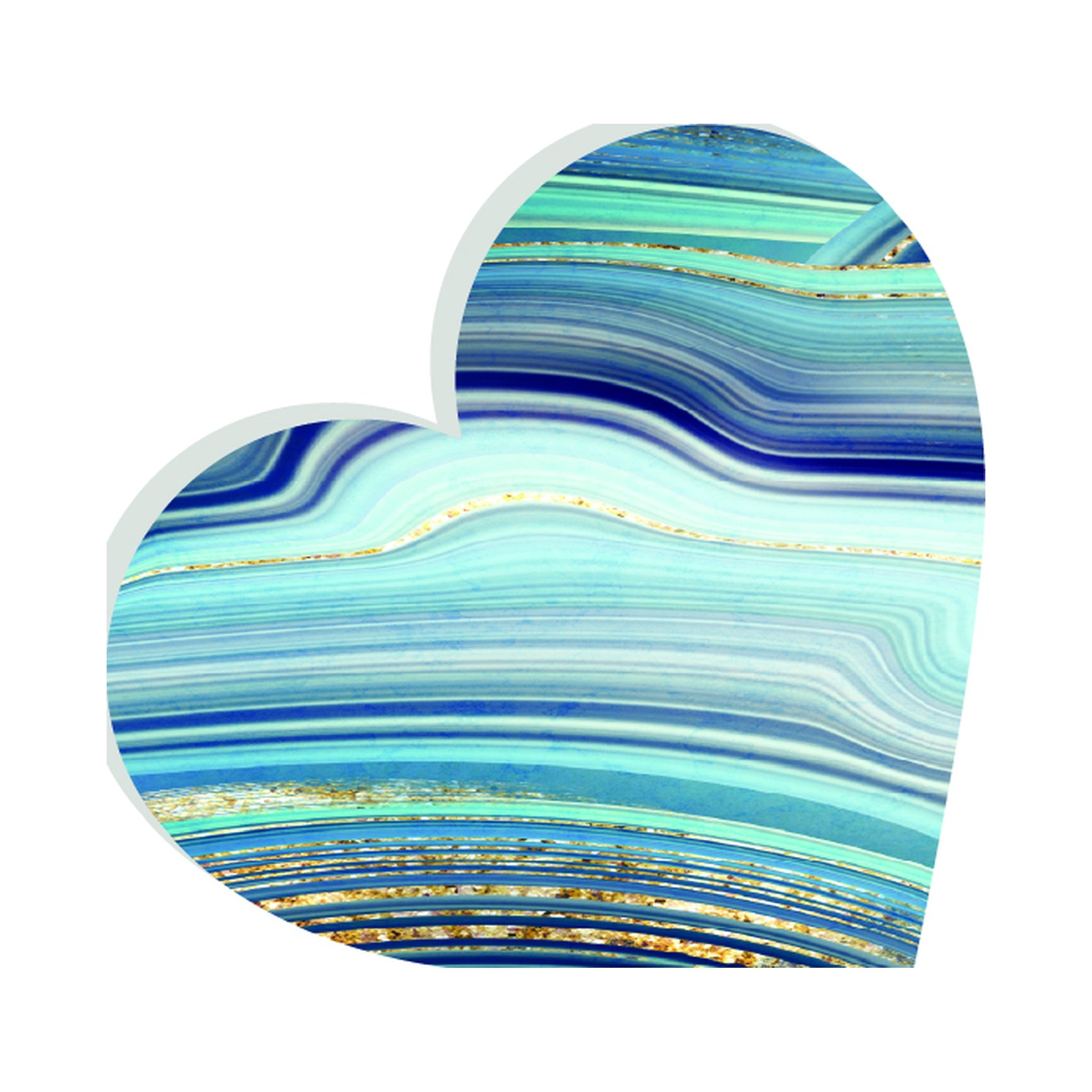 Blue Agate Slice
