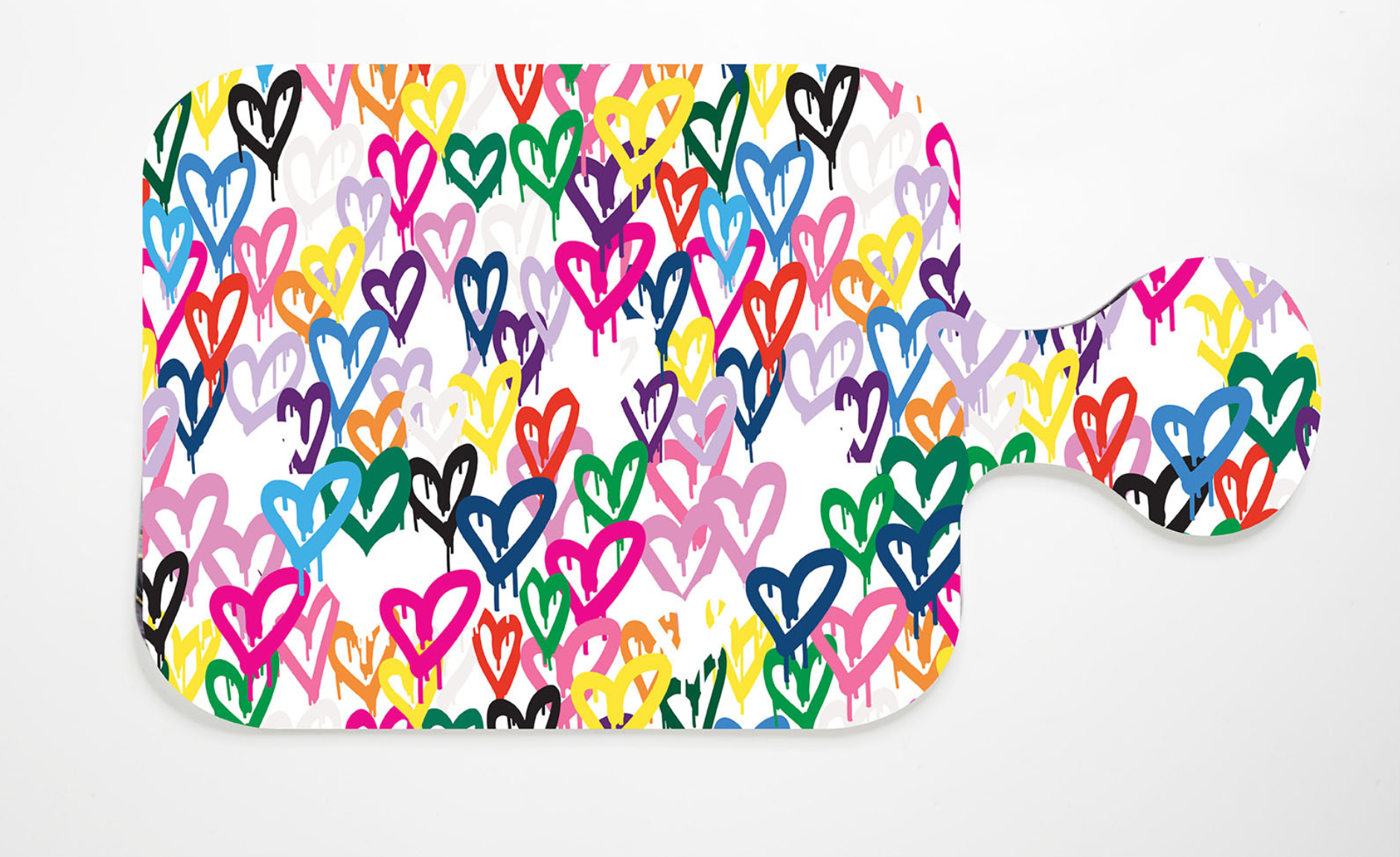 Dripping Hearts Glitter