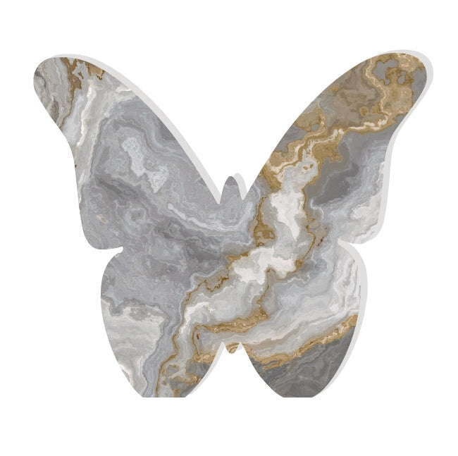 GREY & GOLD MARBLE