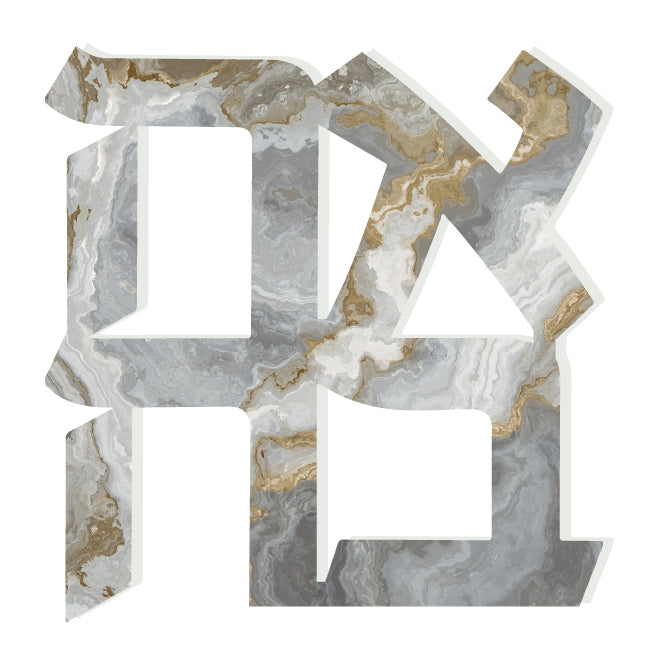 GREY GOLD MARBLE