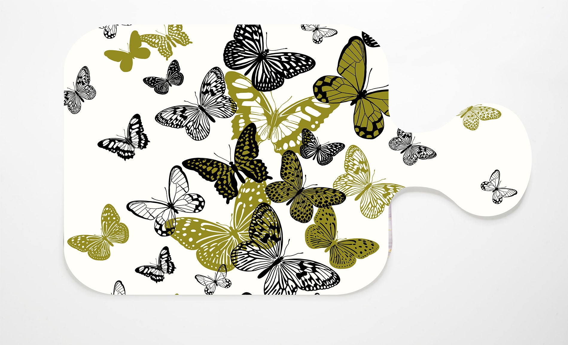 Gold Glitter Butterflies