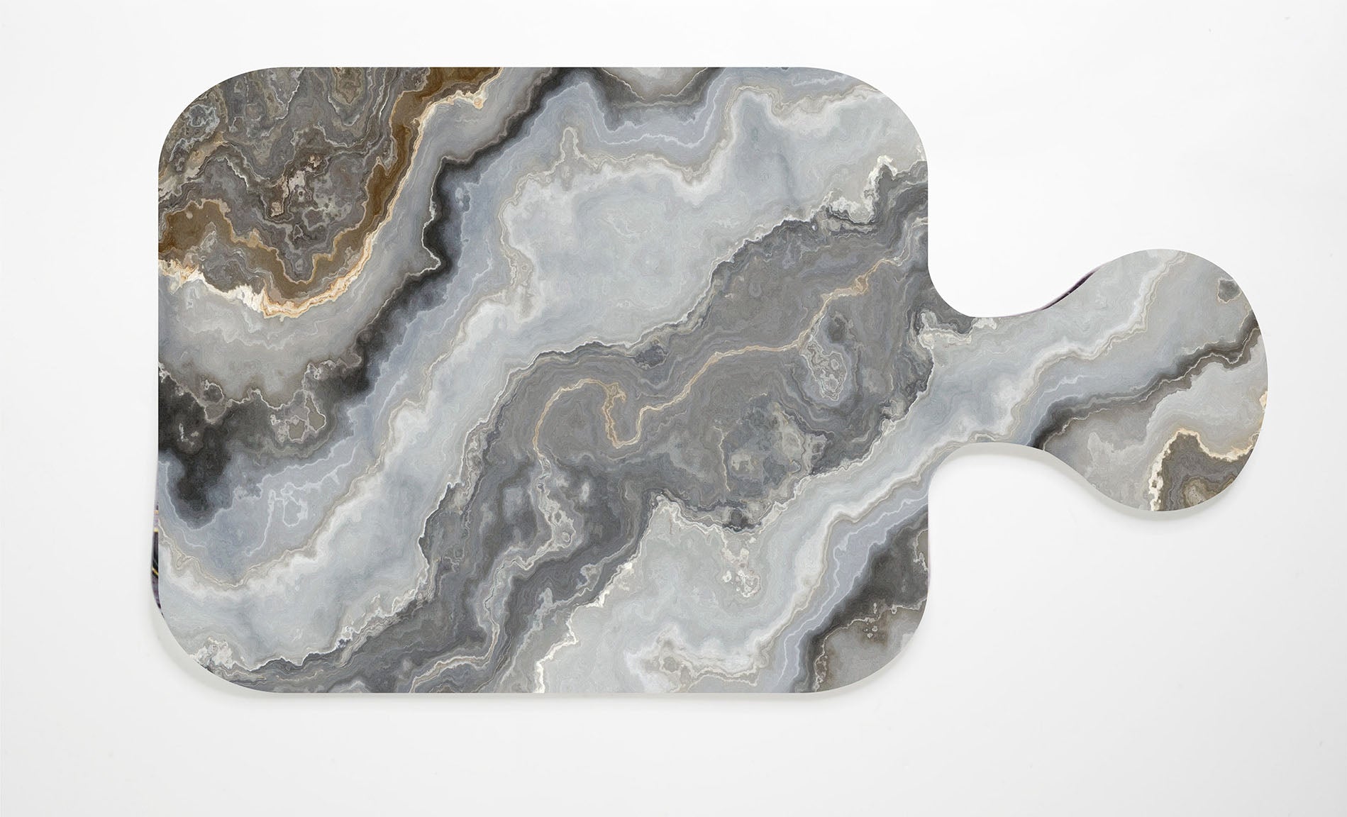 Grey Bronze Slice Marble