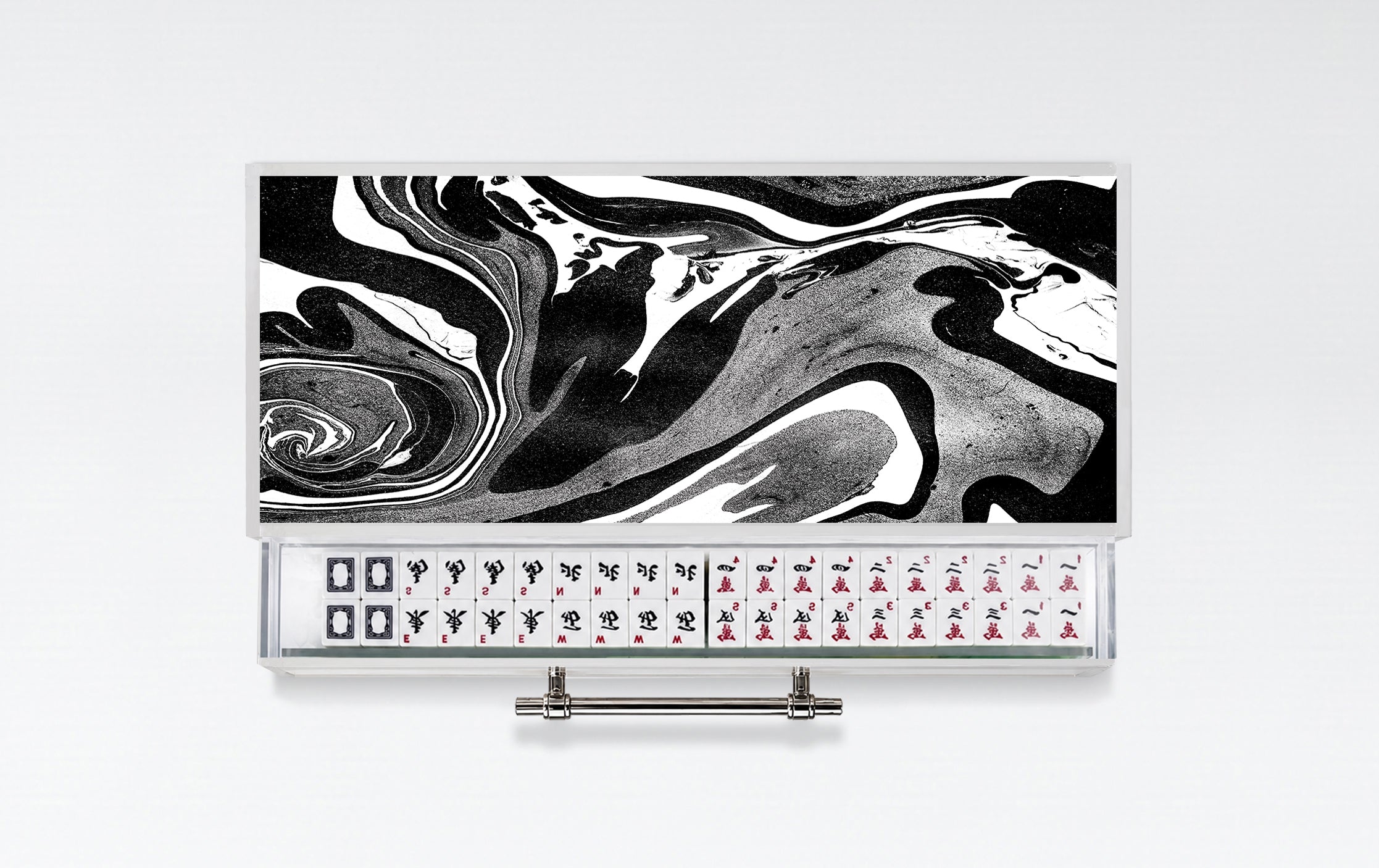 MAH JONG (WHITE & BLACKS)