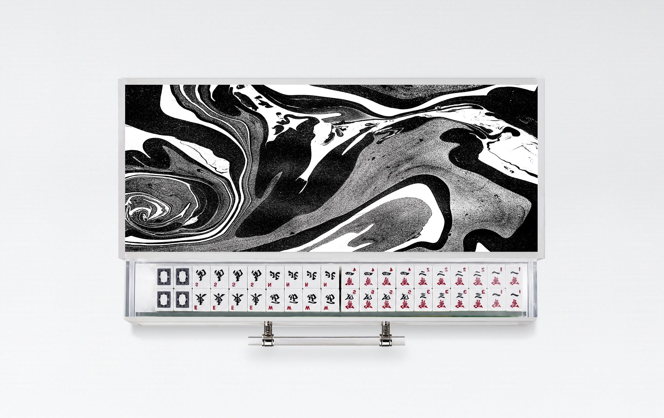 MAHJONG (WHITE & BLACKS)