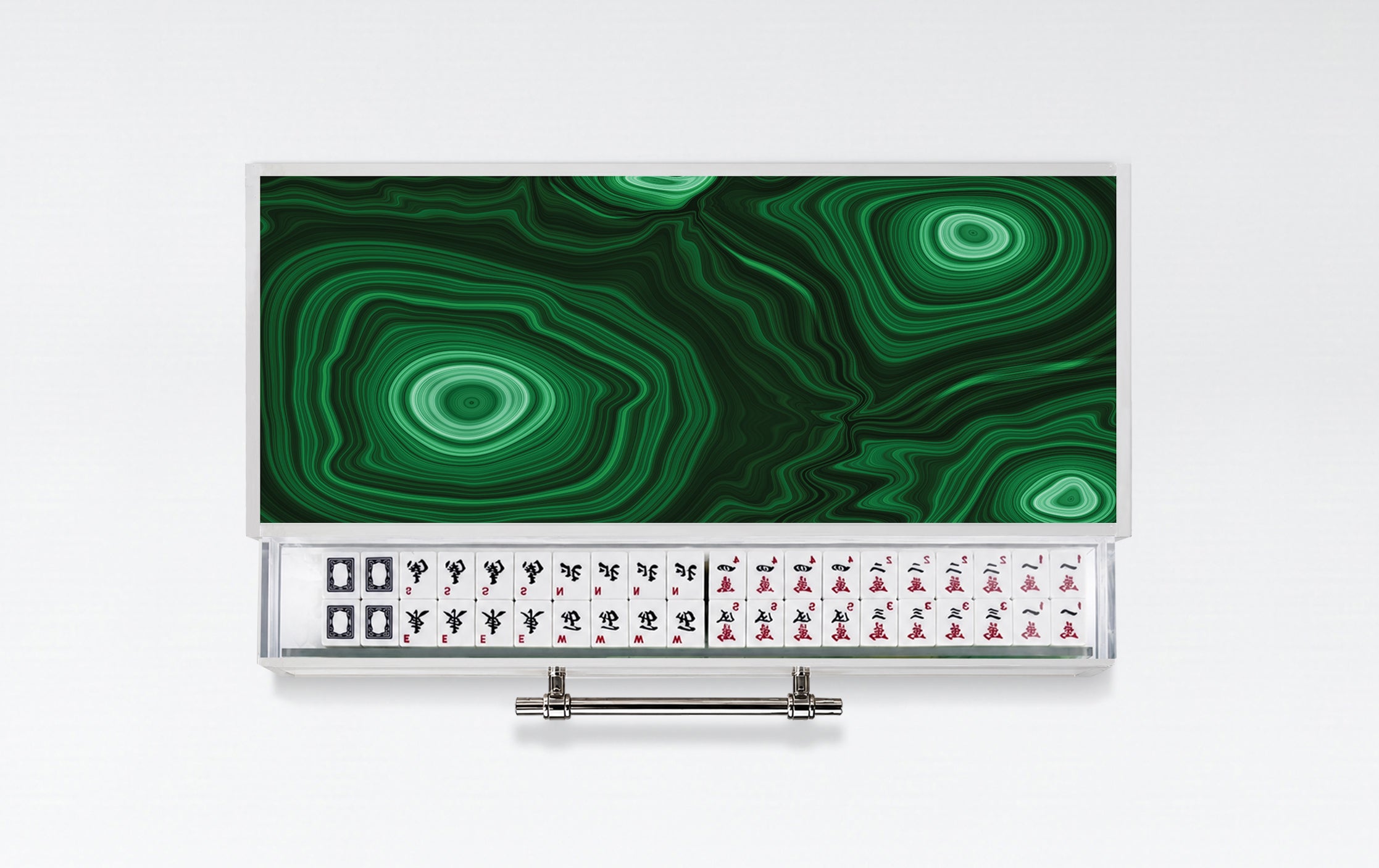 MAH JONG (BLUES & GREENS)