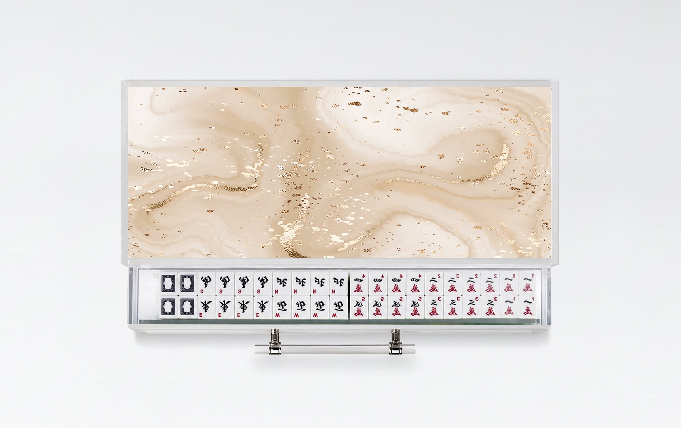 MAHJONG (BEIGE & BROWN)