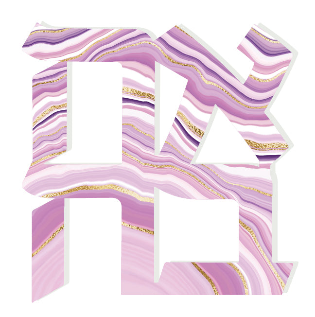PINK & LAVENDER SLICE