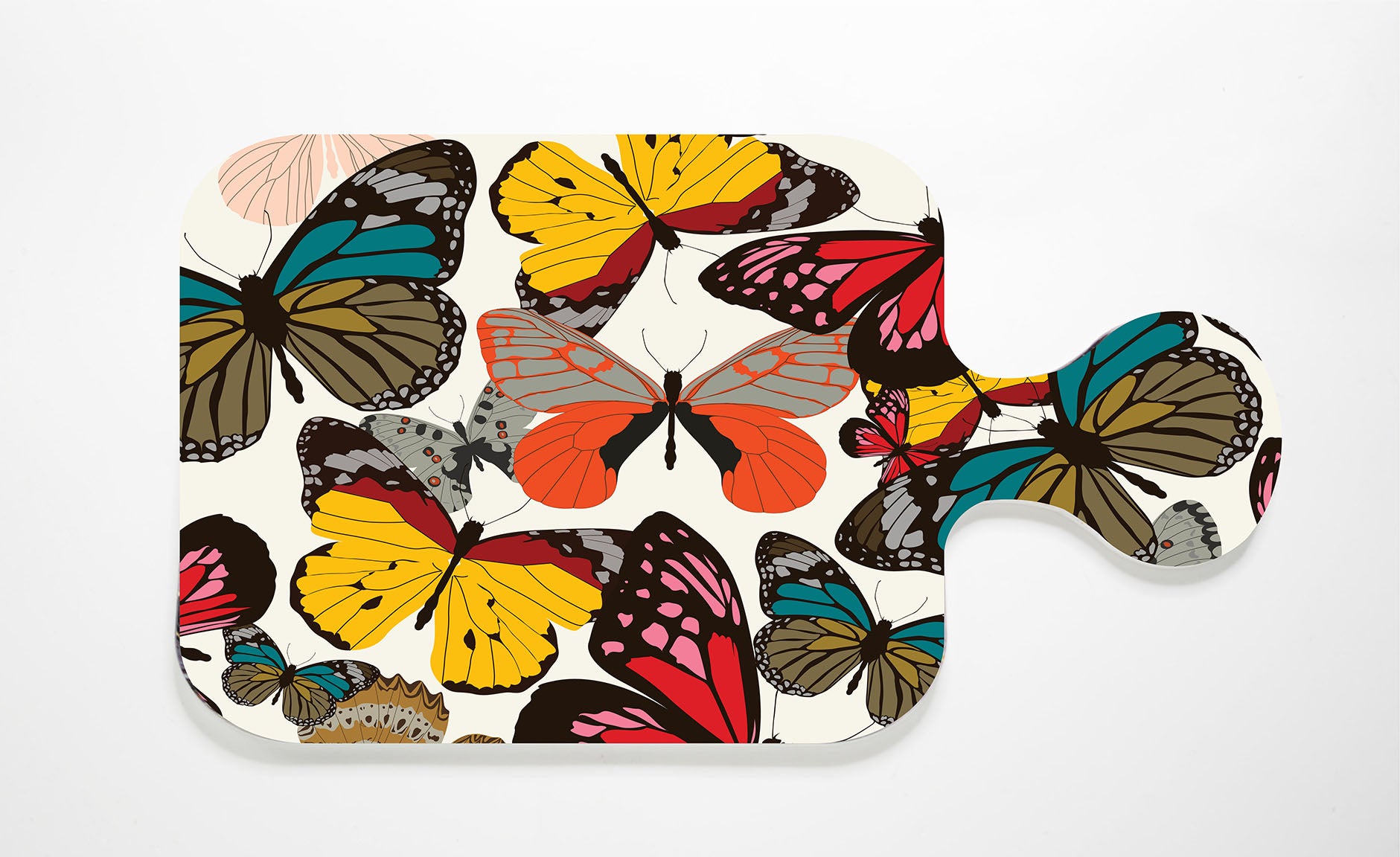 Red Tone Butterflies