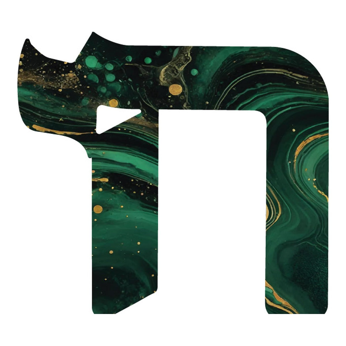GREEN GOLD BLACK
