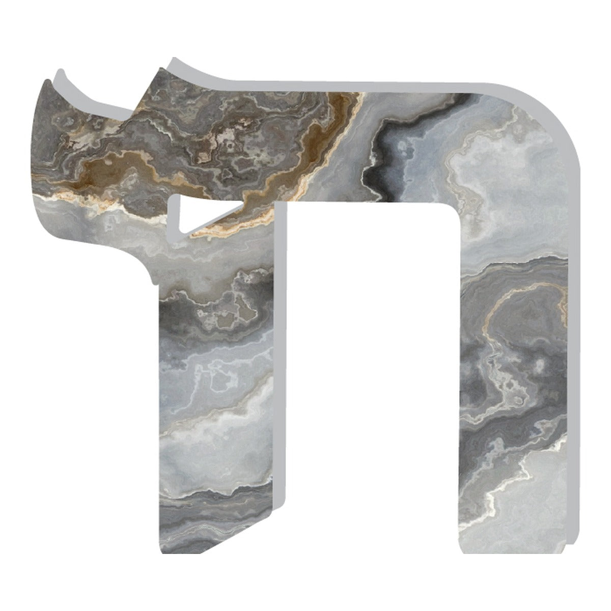 GREY & BRONZE SLICE