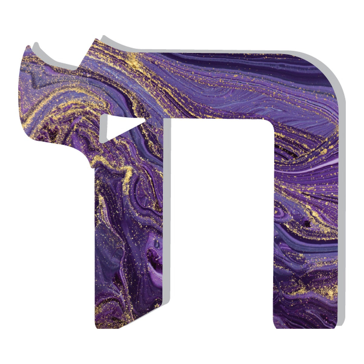 PURPLE MARBLE ABSTRAC
