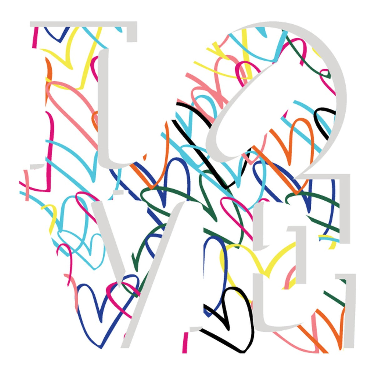 MULTI COLOR HEARTS