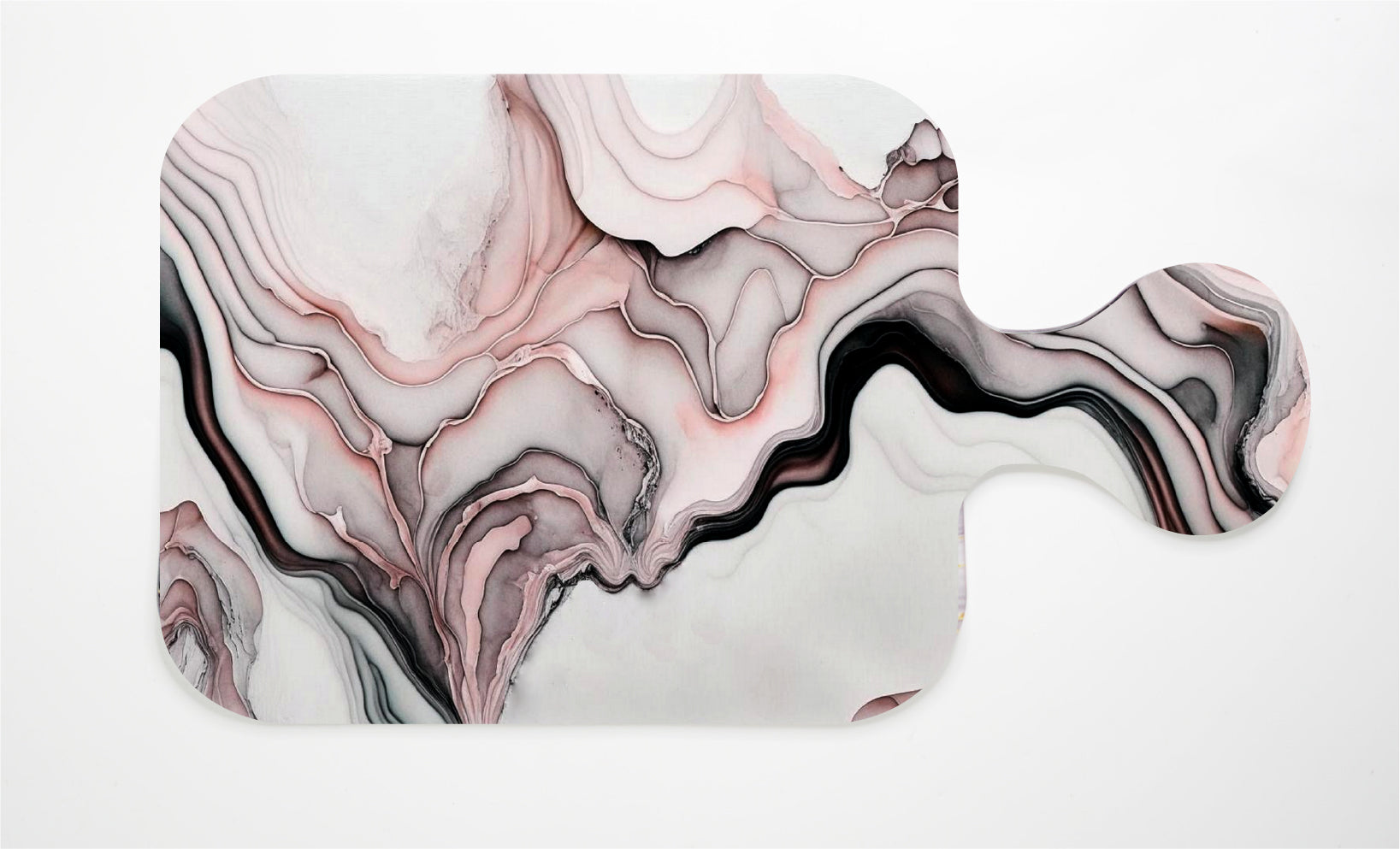 Rose/Gold/Black Marble