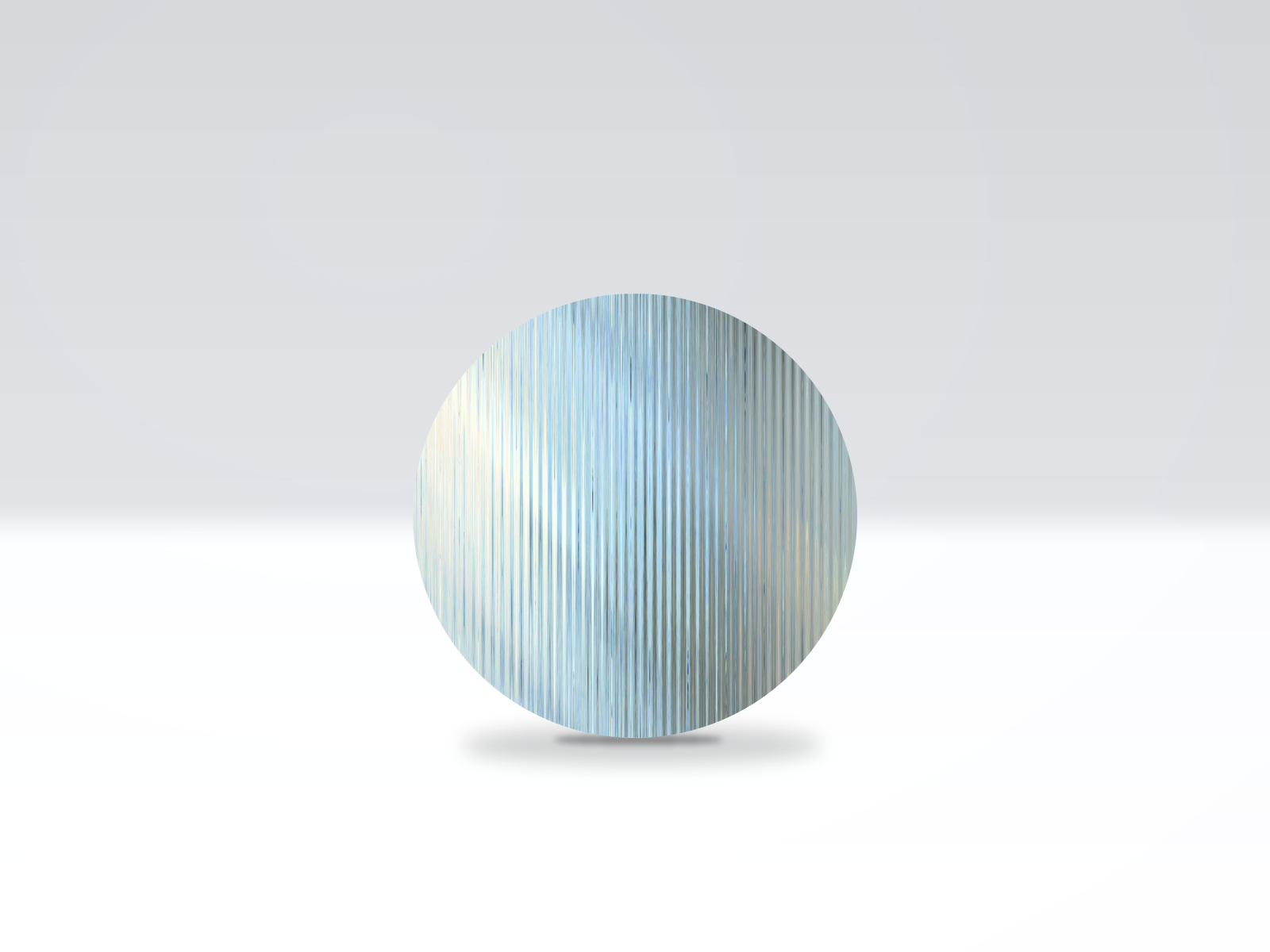 16-inch acrylic Lazy Susan in Zoom pattern