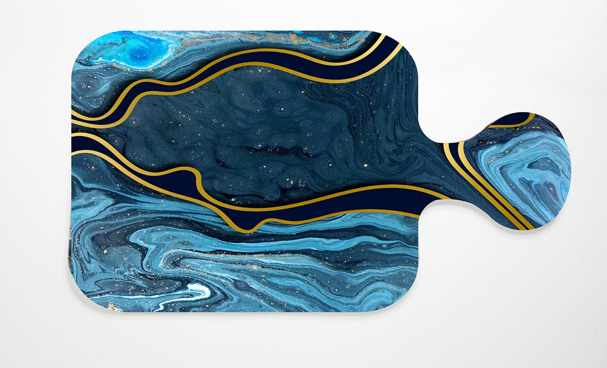 Marbling Blue