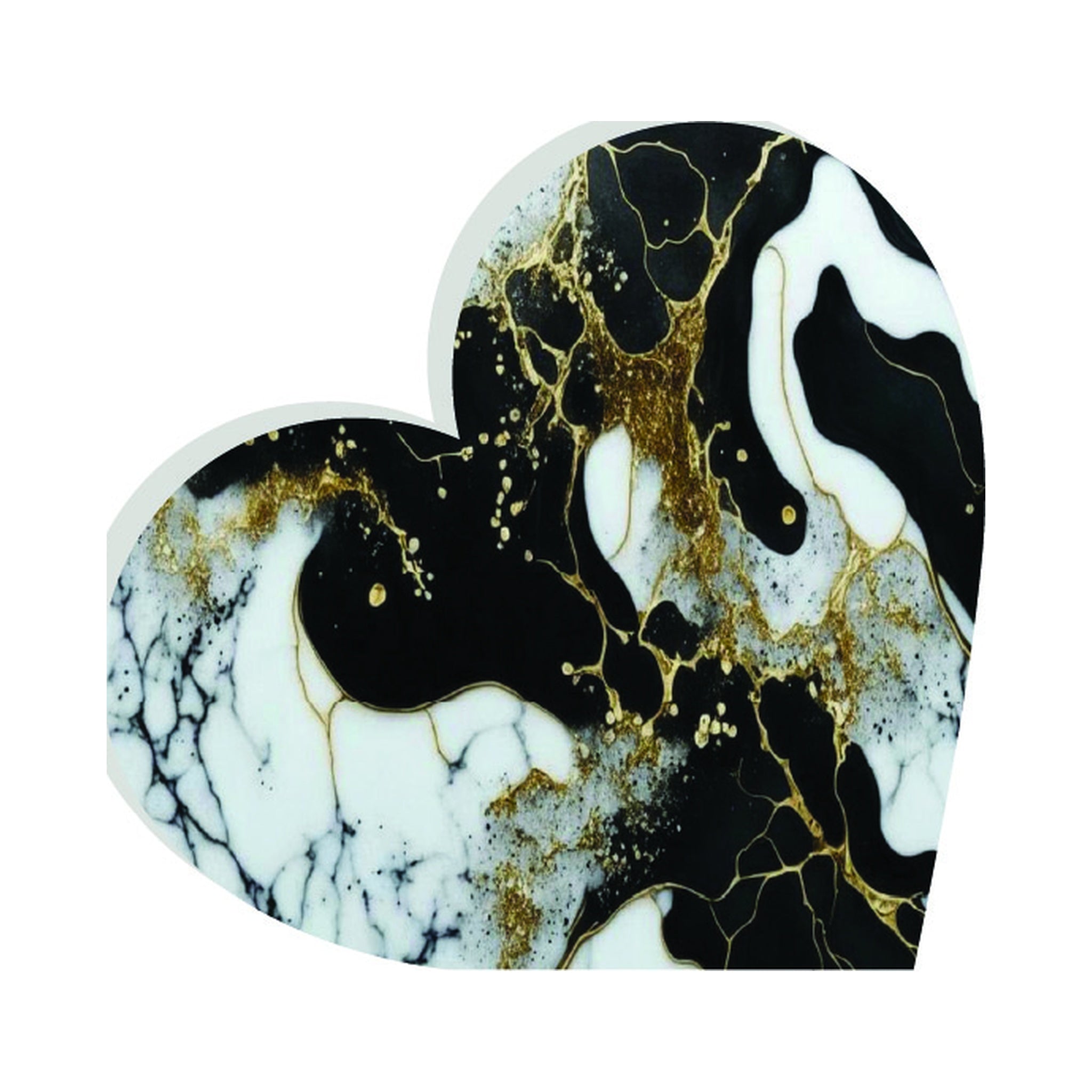 Black Gold White Stone