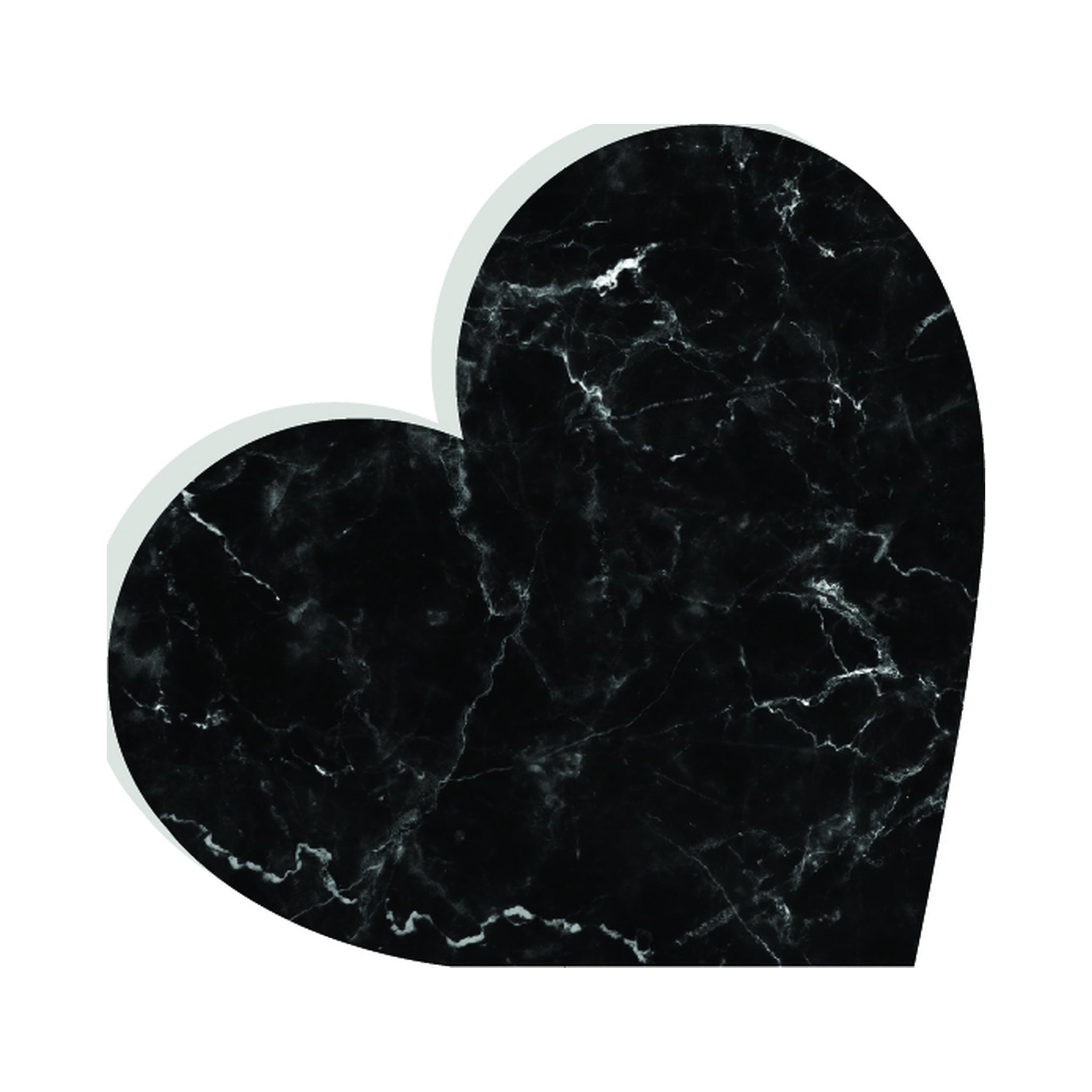 Black Marble Print