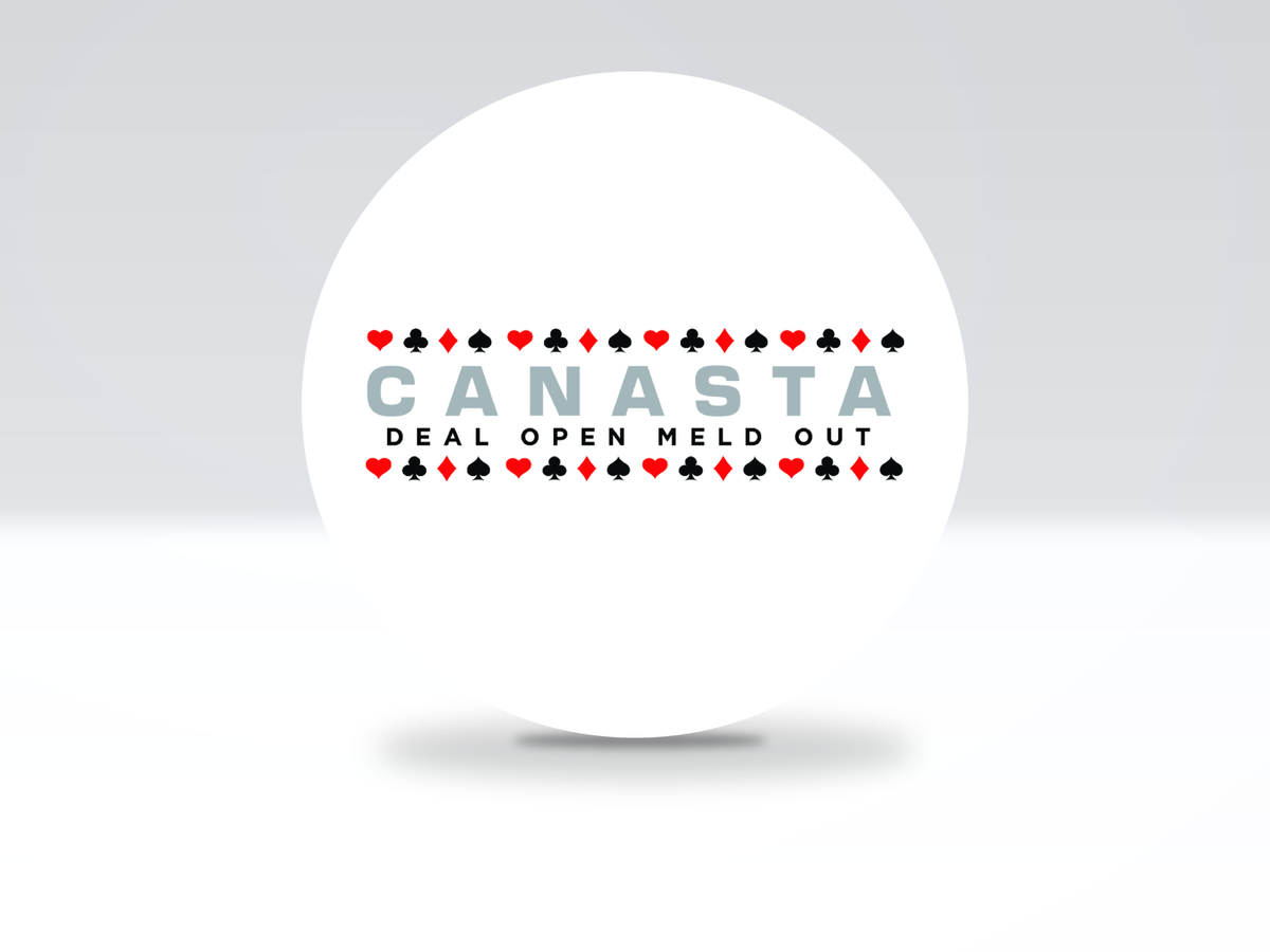 24-inch acrylic Lazy Susan in Canasta pattern
