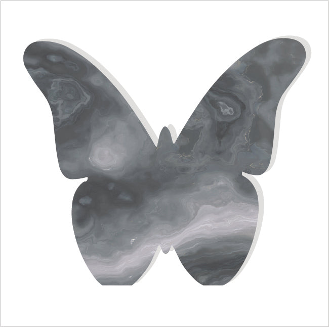 GREY MARBLE PRINT