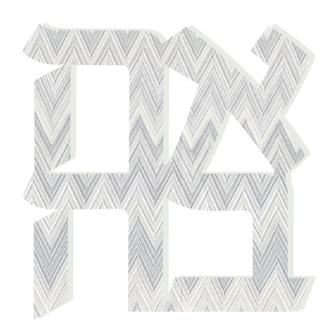 GREY ZIG ZAG