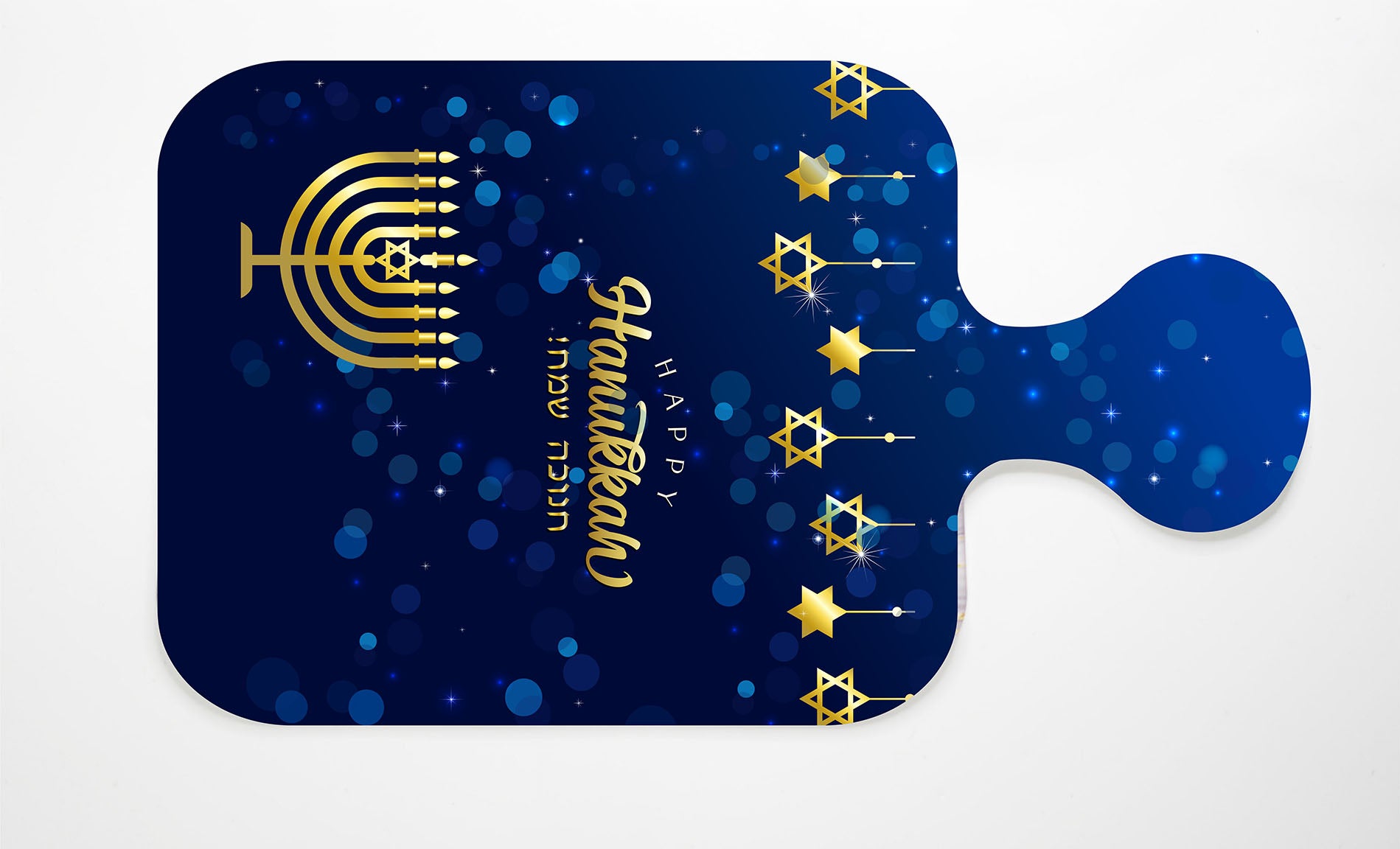 Hanukkah Dark Blue Charcuterie