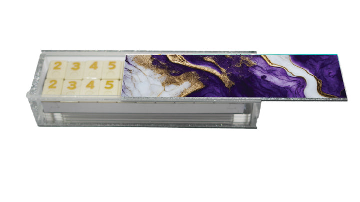 Purple & Gold Marble
