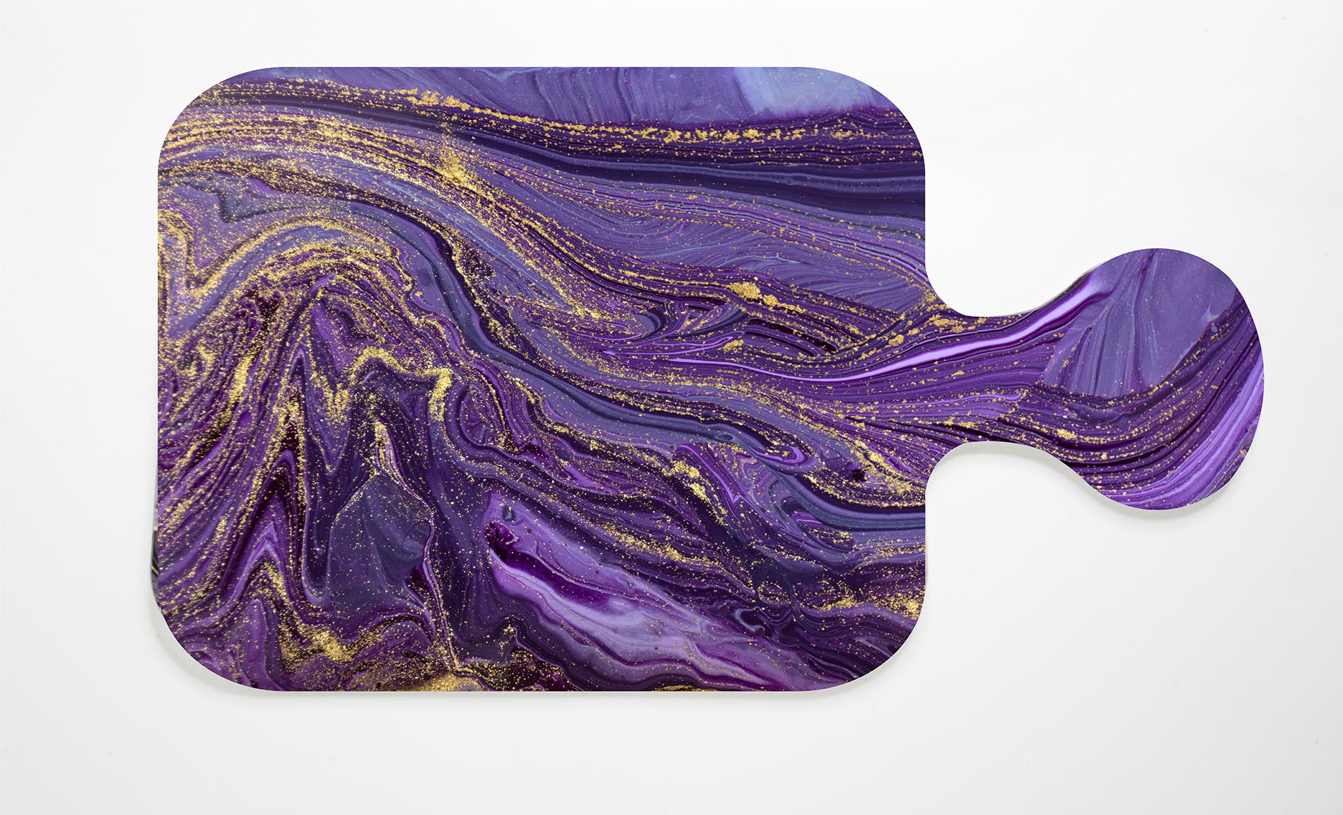 Purple Marble Abstract