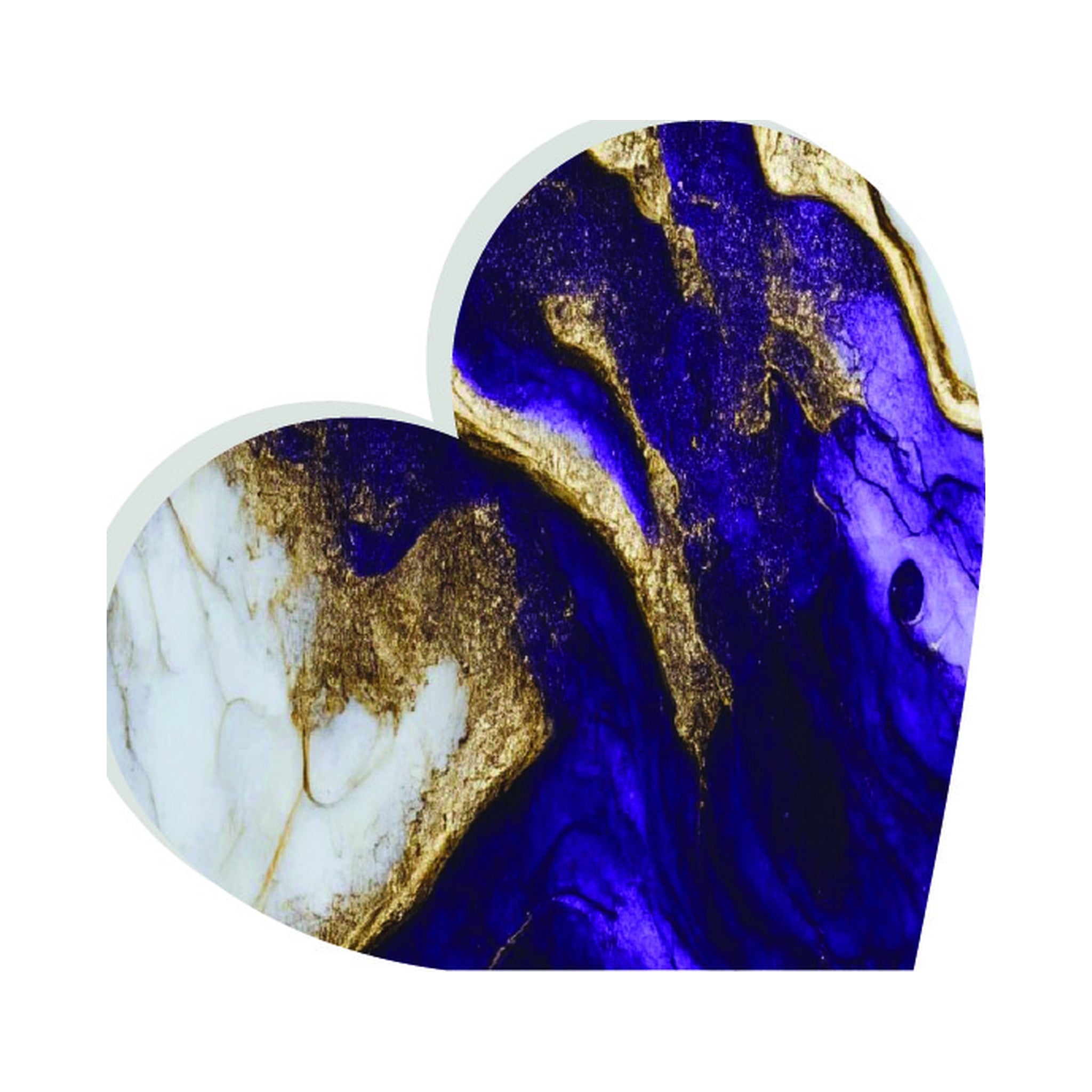 Purple & Gold Marble