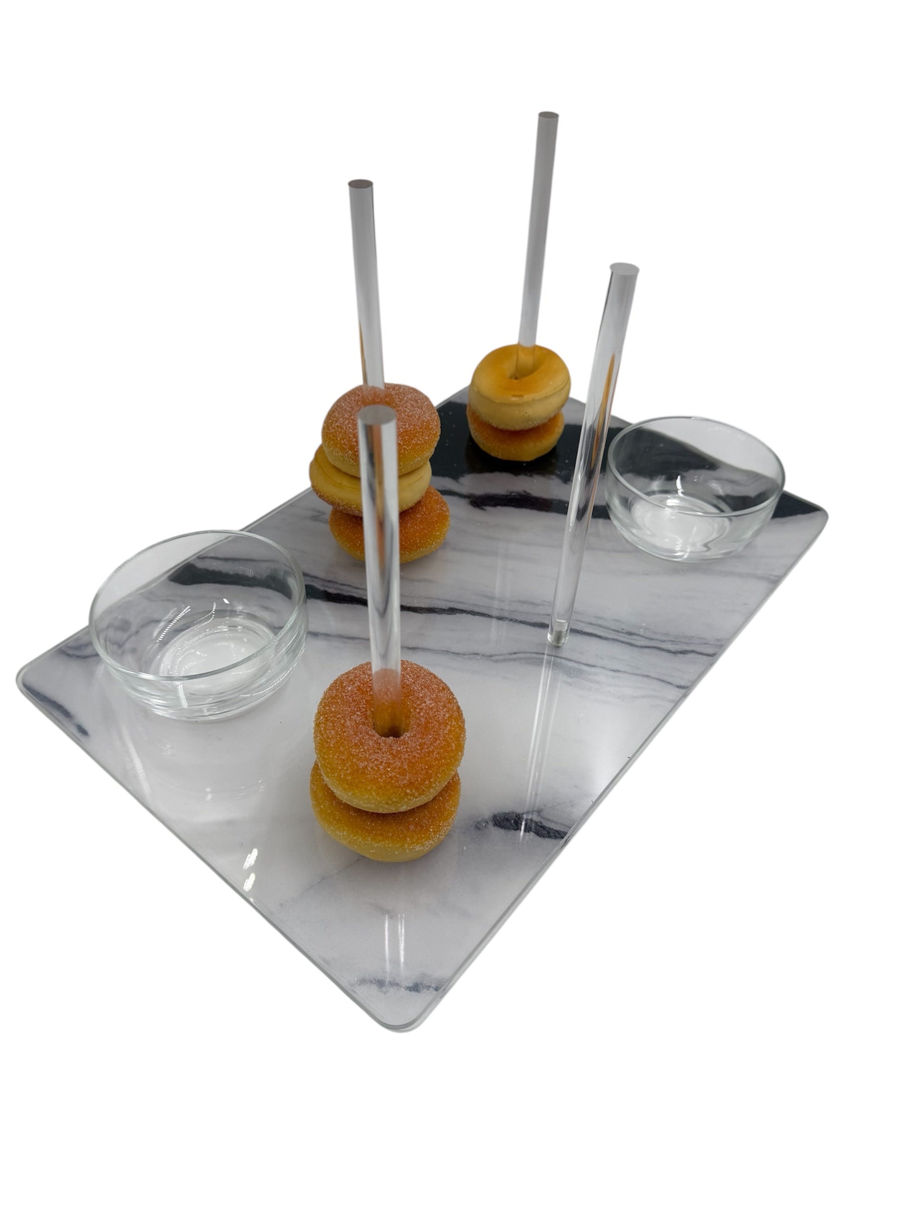 WHITE & BLACK MARBLE