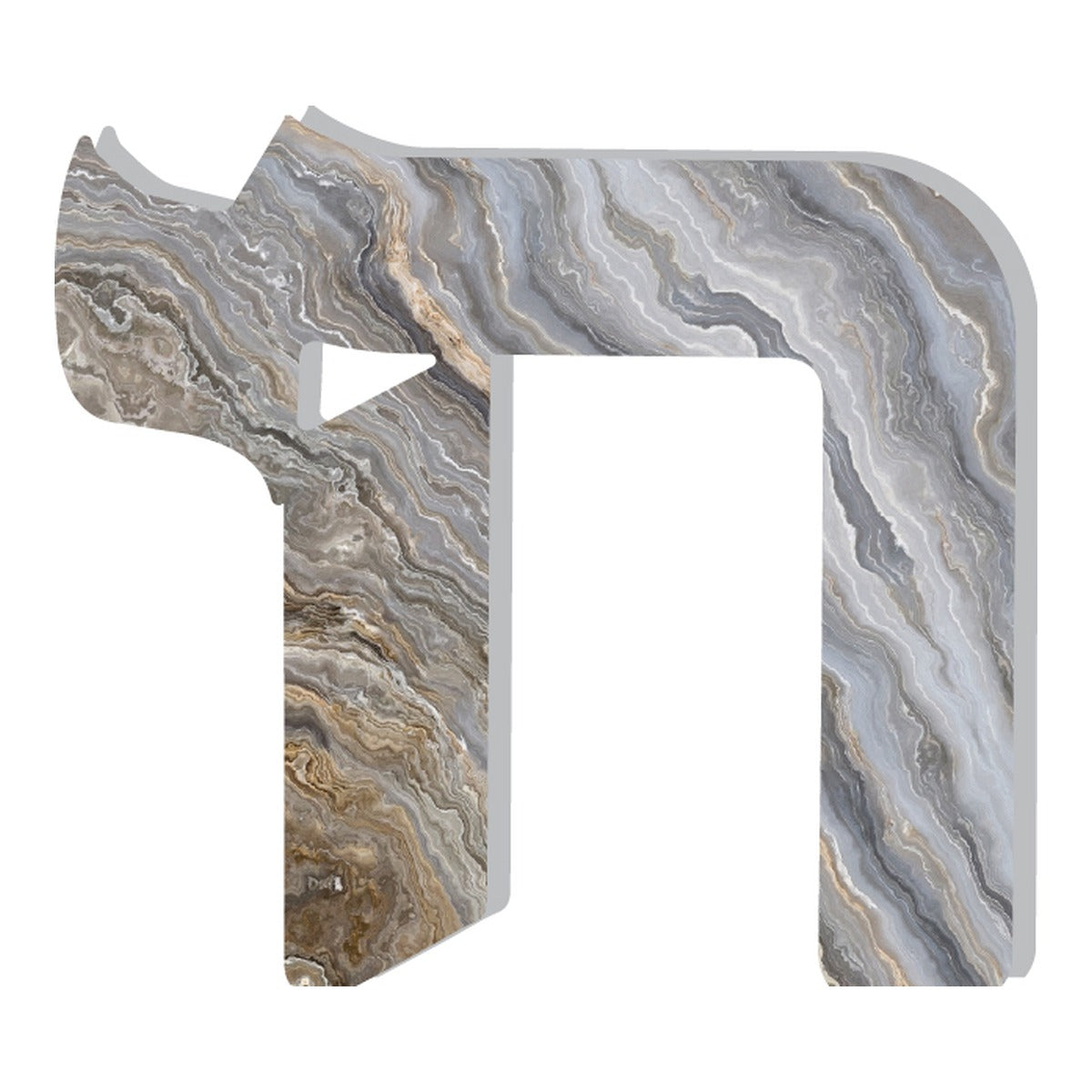 GREY MARBLE SLICE