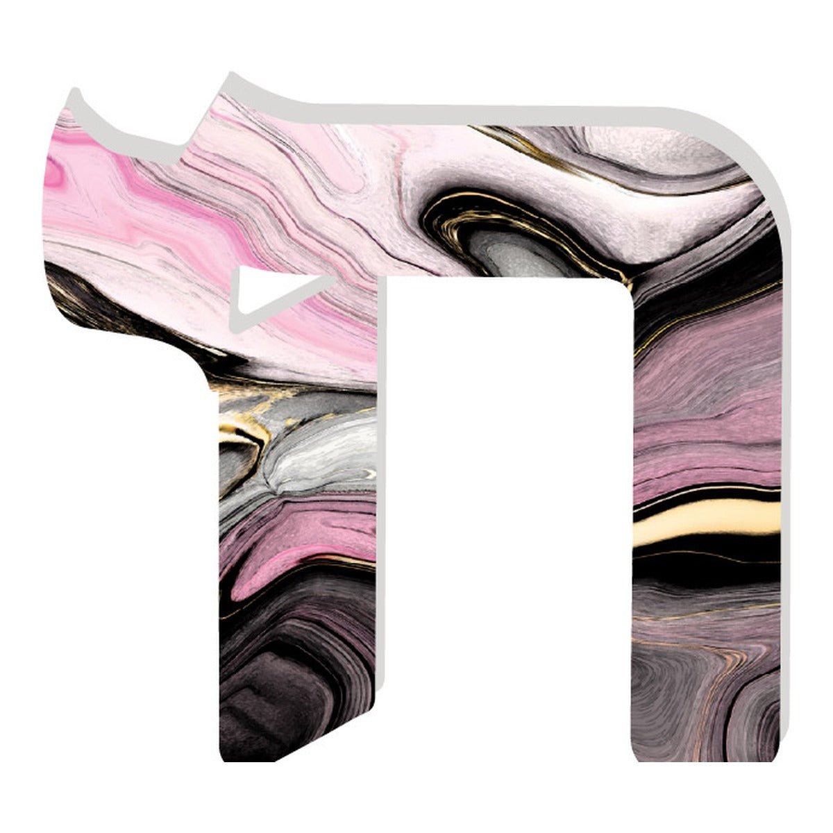 PINK & BLACK MARBLE