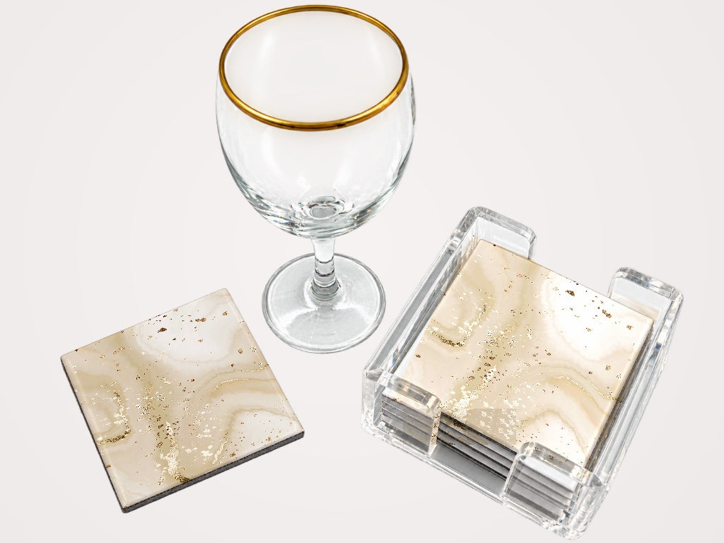 Beige And Gold