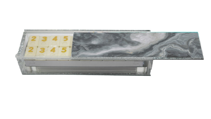 Grey Marble Print