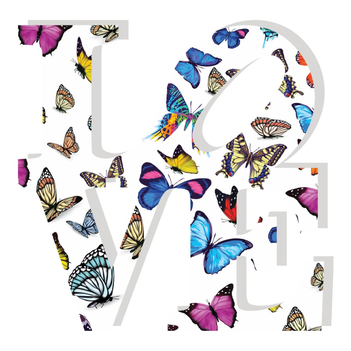 MULTI BUTTERFLIES