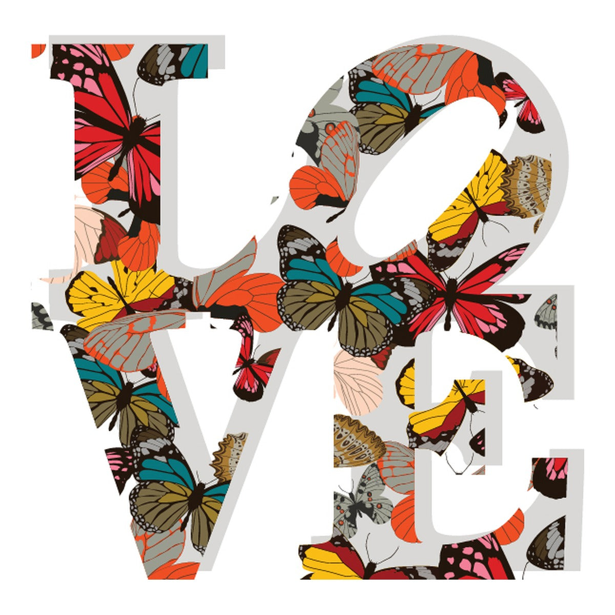 RED BUTTERFLIES
