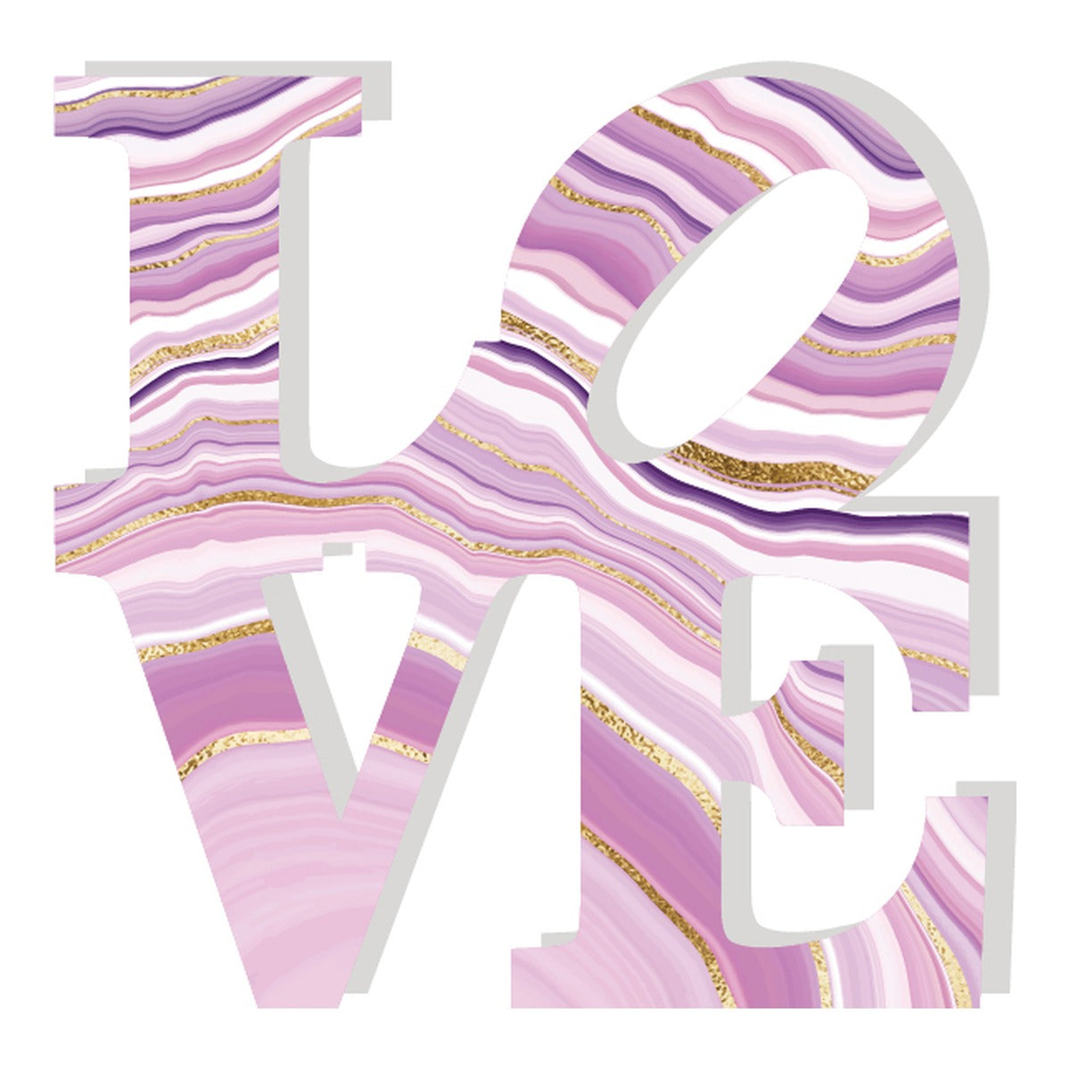 PINK & LAVENDER SLICE